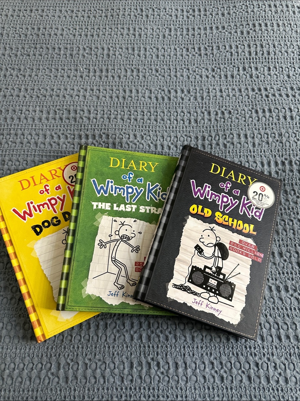 Diary of a Wimpy Kid Hardcover Book - Old School (Black)